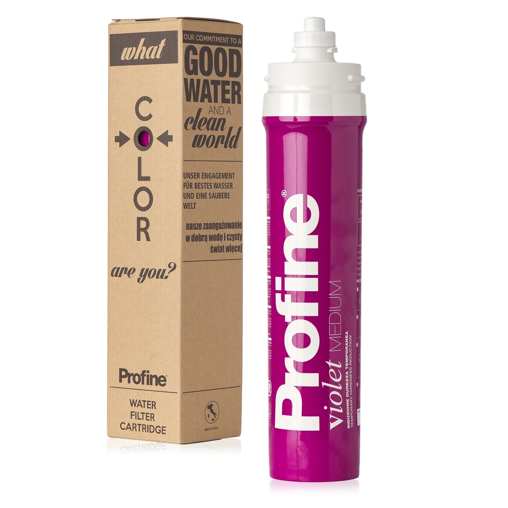 Cartus Filtru de apa PROFINE VIOLET MEDIUM C/CARB