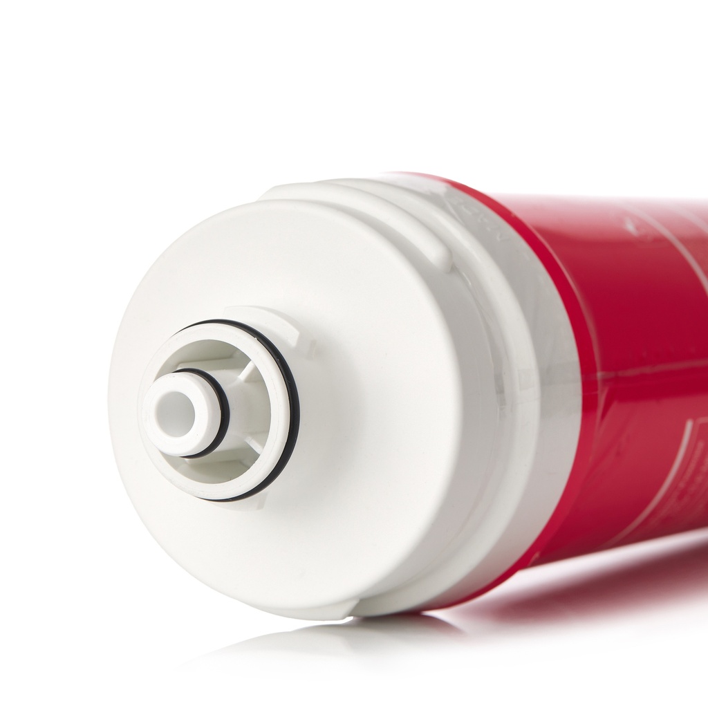 Filtru de apa Duplex Red-Silver Medium cu Ultrafiltrare cu Kit de instalare, robinet si baterie incluse