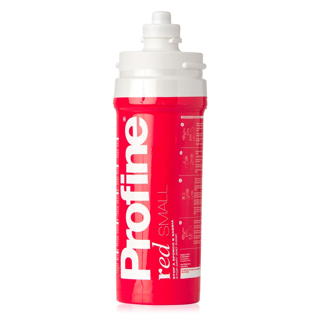 Filtru de apa Duplex Red-Silver Small cu Ultrafiltrare cu Kit de instalare, robinet si baterie incluse