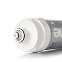 Filtru de apa Duplex Red-Silver Small cu Ultrafiltrare cu Kit de instalare, robinet si baterie incluse