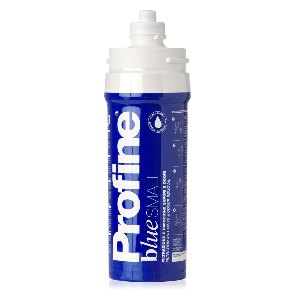 Filtru de apa Triplex Red-Blue-Gold Small cu Ultrafiltrare cu Kit de instalare, robinet si baterie incluse