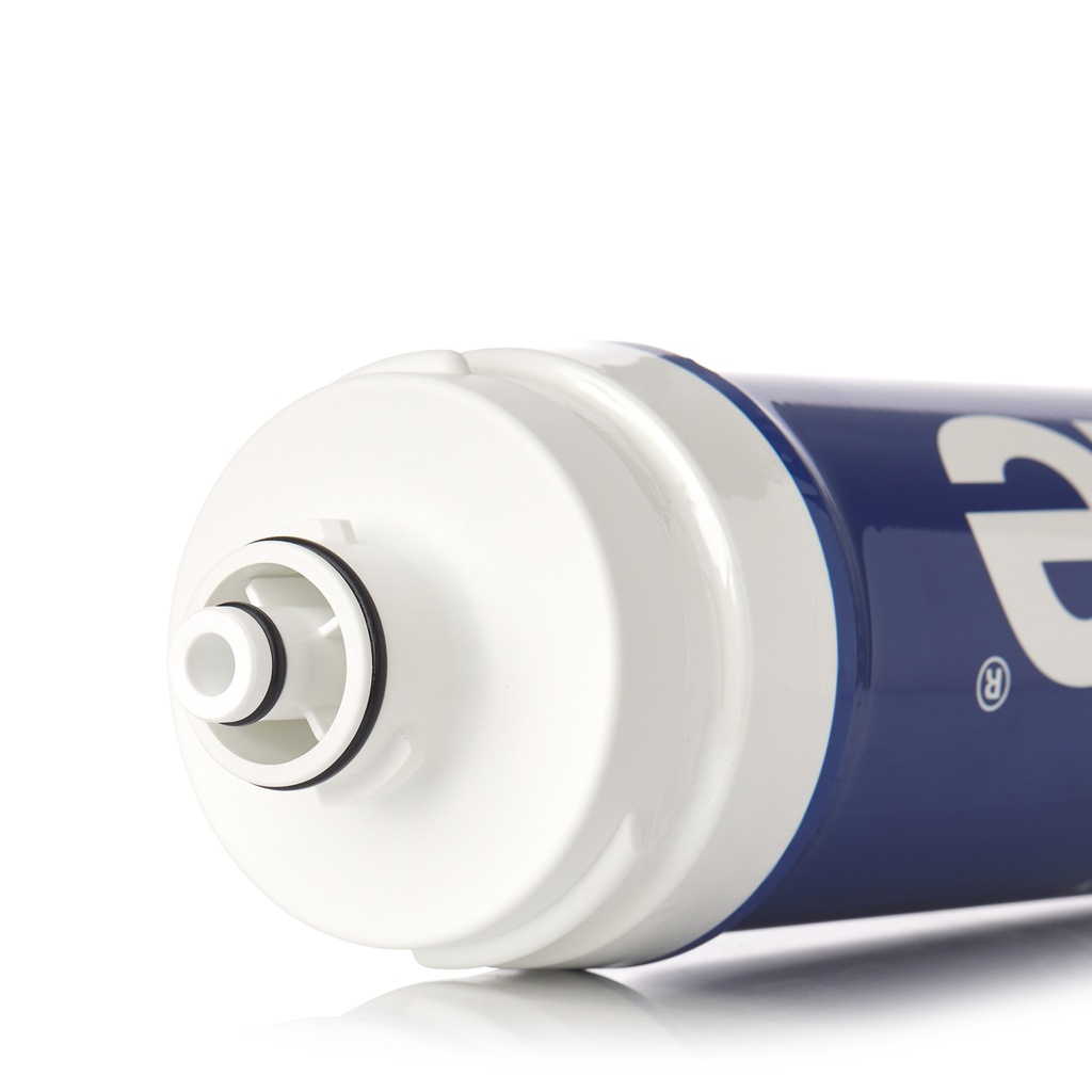 Filtru de apa Triplex Red-Blue-Silver Large cu Ultrafiltrare cu Kit de instalare, robinet si baterie incluse