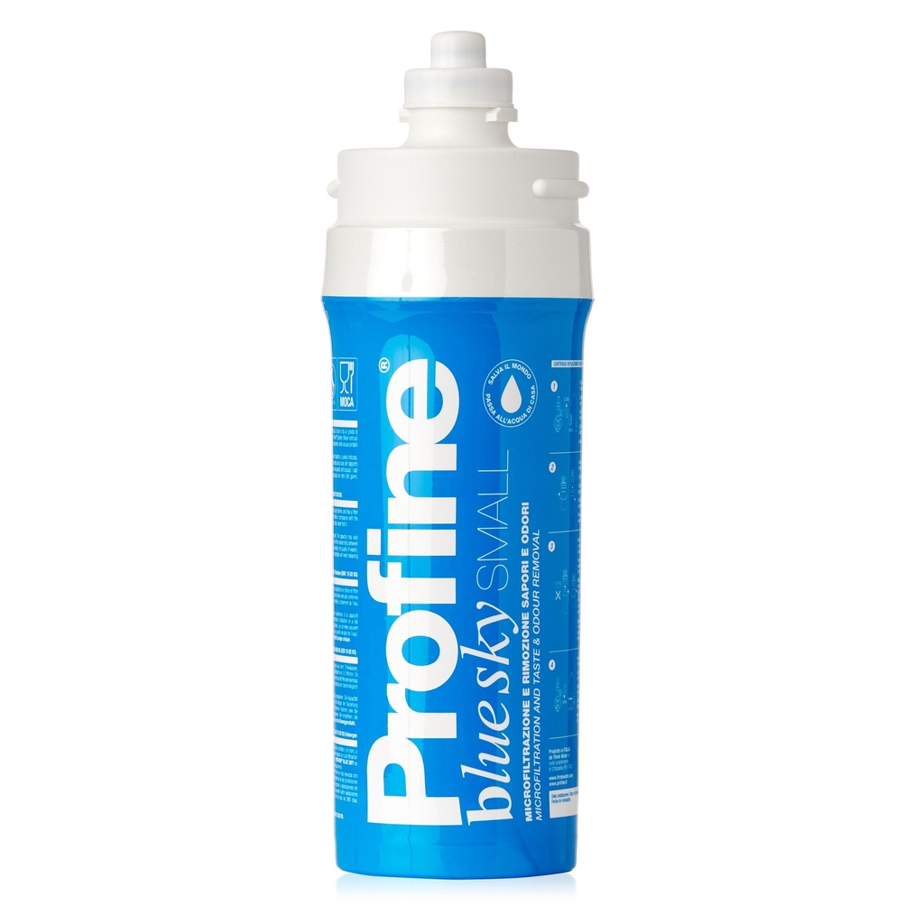 Cartus Filtru de apa Profine Blue Sky Small pentru apa potabila cu microfiltrare, reduce turbiditatea