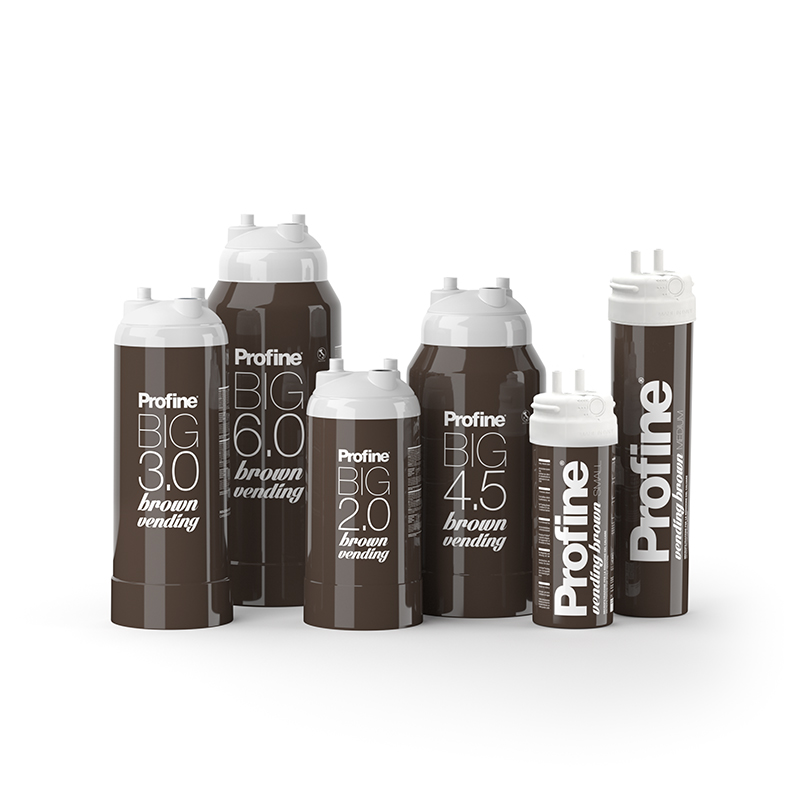 Filtru de apa pentru aparate de cafeaPROFINE VENDING BROWN MEDIUM