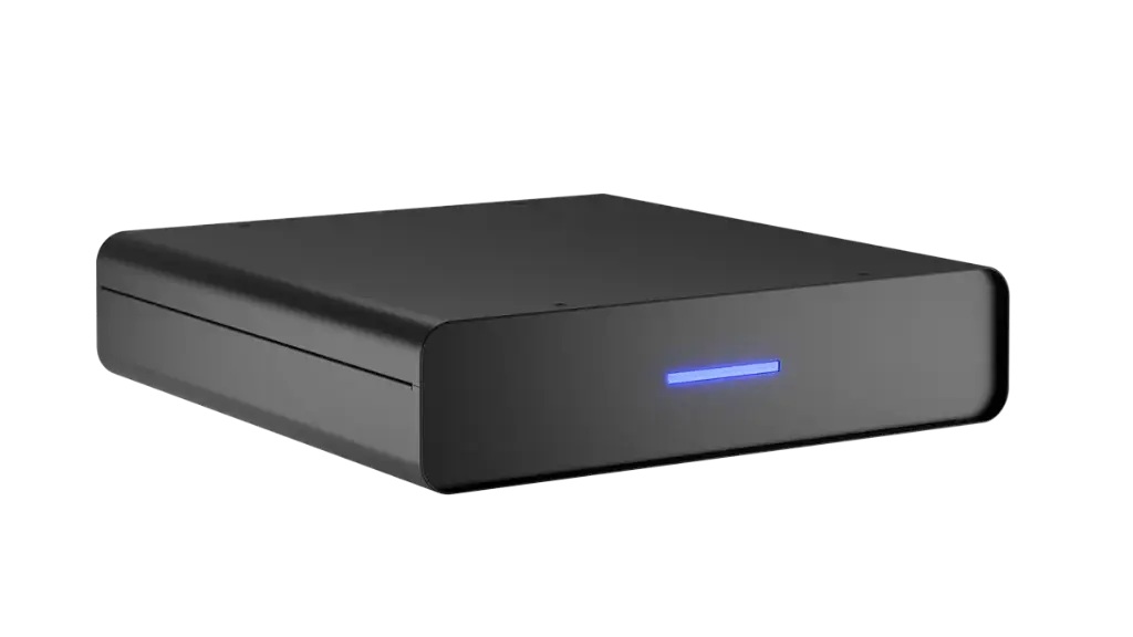 Filtru de apa premium cu osmoza inversa ROMEO, model compact cu afisaj LED, pompa de presiune, 2 membrane, confectie metalica neagră