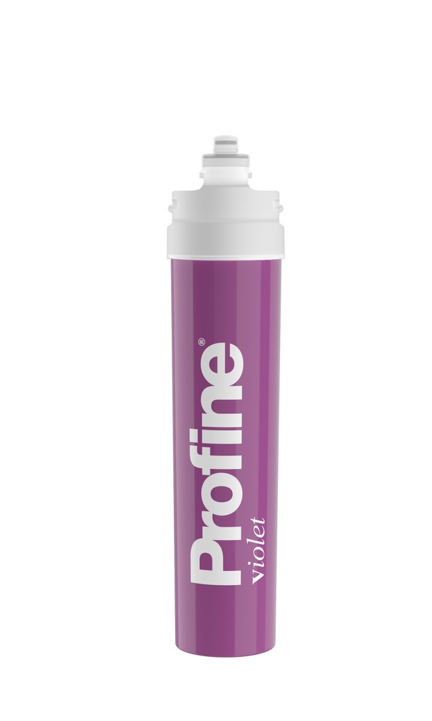 [Y21420B - AYV] Cartus Filtru de apa Profine Violet Medium pentru apa dura, reduce duritatatea si mentine nivelul PH-ului
