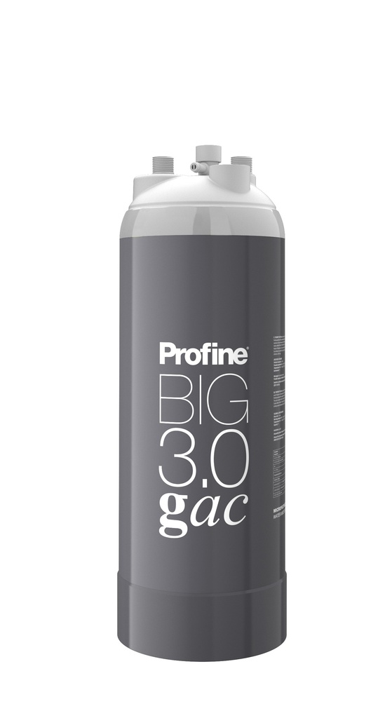 Filtru General Profine BIG 3.0 GAC pentru apa generală cu microfiltrare, elimină clorul, mirosul si gustul neplacut si actioneaza bacteriostatic 
