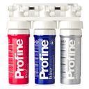 Filtru de apa Triplex Red-Blue-Silver Small cu Microfiltrare cu Kit de instalare, robinet si baterie incluse