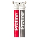 Filtru de apa Duplex Red-Silver Large pentru apa potabila cu Mircofiltrare si Kit de instalare inclus